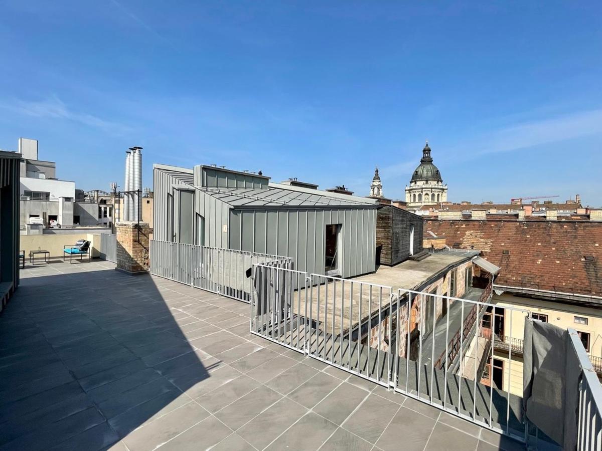 Penthouse W Private Rooftop And Free Parking Budapest Exteriör bild