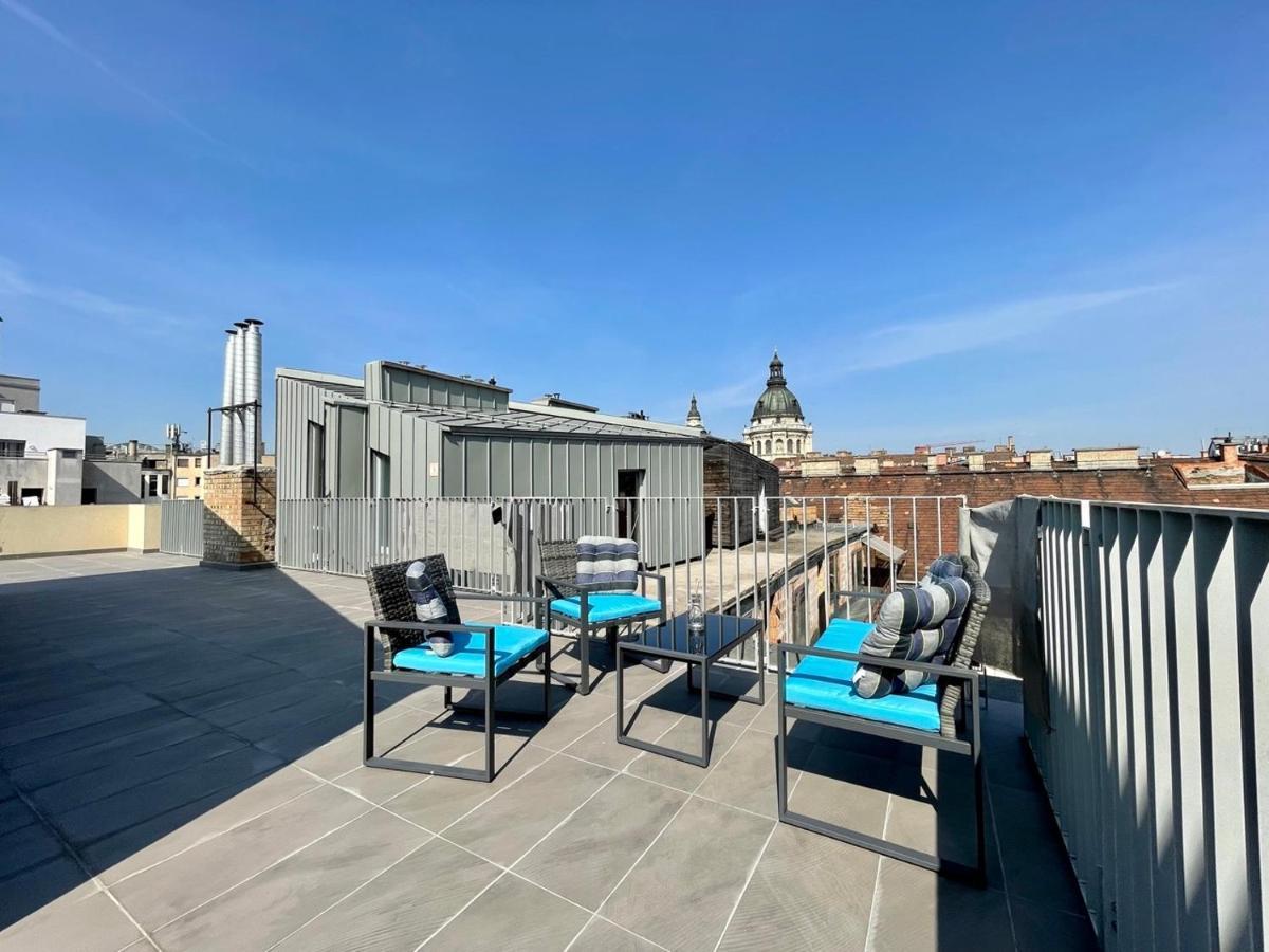 Penthouse W Private Rooftop And Free Parking Budapest Exteriör bild