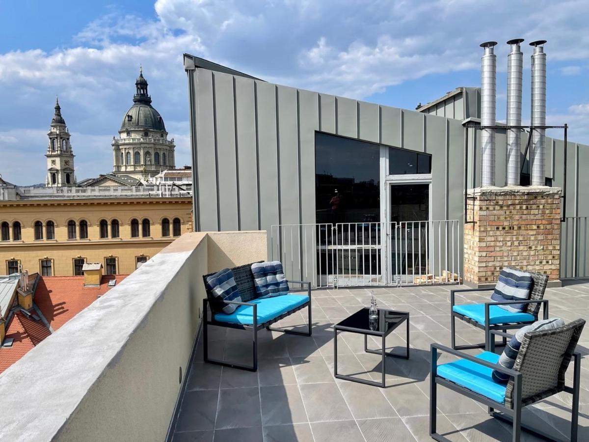 Penthouse W Private Rooftop And Free Parking Budapest Exteriör bild